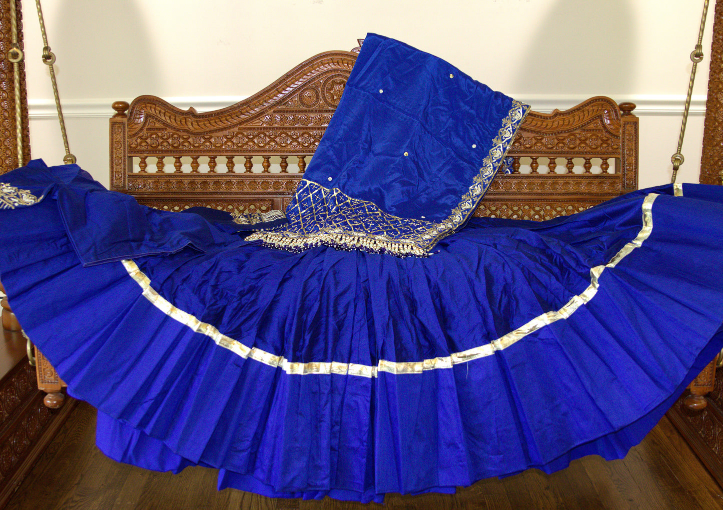 Sapphire Blue Lehenga Choli