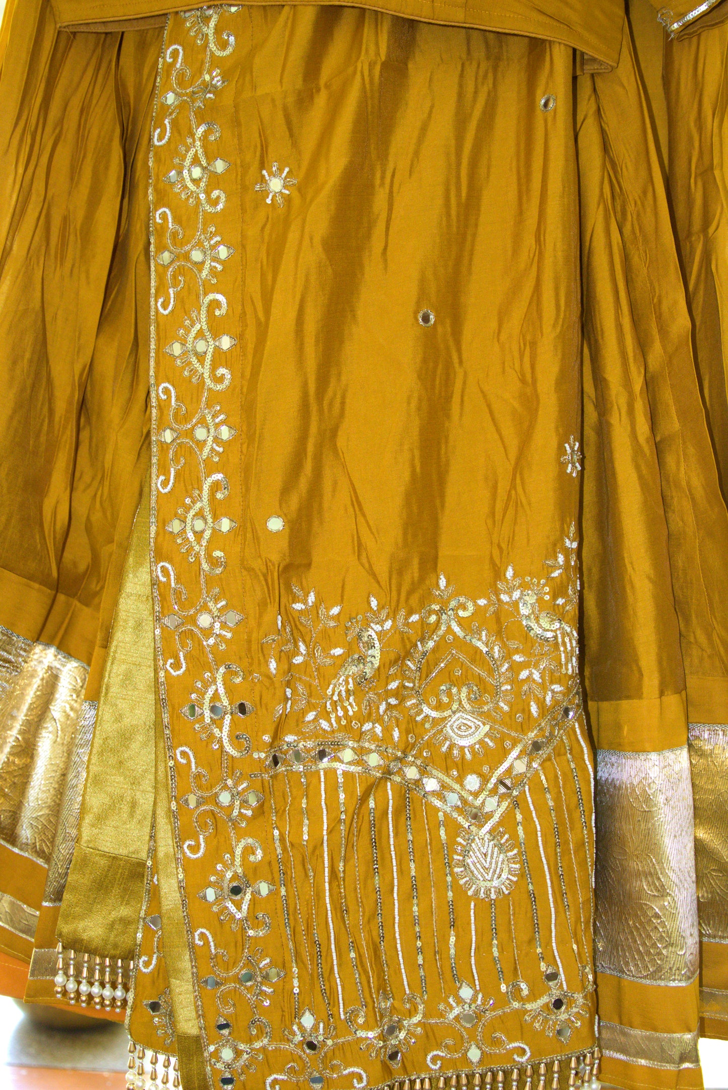 Golden Yellow Lehenga Choli